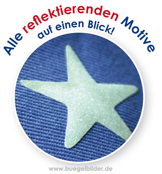 Reflektierende Folie / Reflektorfolie / Reflektoren für Kleidung