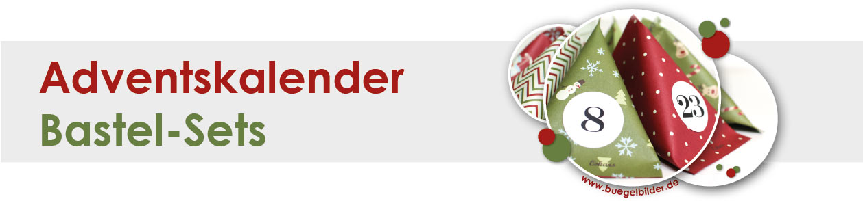 Weihnachtskalender aus Papiertueten basteln