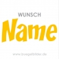 Name in der Schrift 