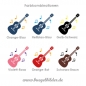 Gitarre mit Noten