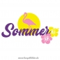 Flamingo im Sommer