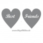 Freunde-Herzen-Set 