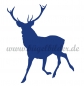 Laufender Hirsch zum Aufbügeln