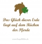 Das Glück dieser Erde...