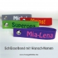 Schlüsselband mit Namen