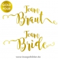 Team Braut/Bride in Gold