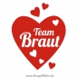 JGA - Team Braut mit Herz