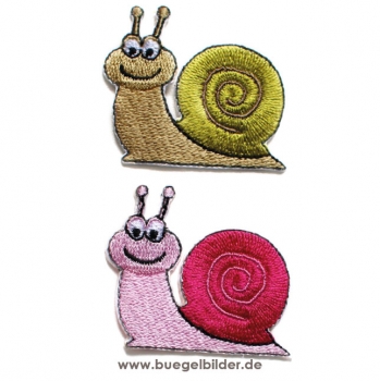 Aufbügler Schnecke Sue & Sören