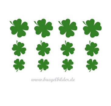 Kleine Glücks-Kleeblätter