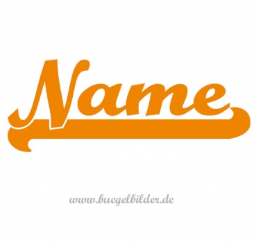 Buchstaben aufbügeln - Namen gestalten und online bestellen