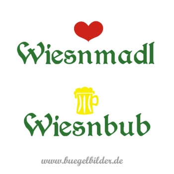 Wiesnmadl und Wiesnbub