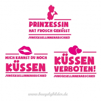 Flotte Bienen on Tour - Spruch für T-Shirts zum Junggegeselinnenabschied