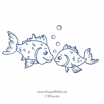 Mama-Fisch liebt Fischlein