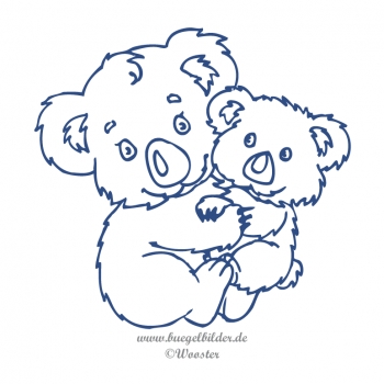 Mama-Koala liebt Koalabärchen