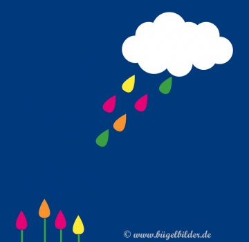 Bunter Regen