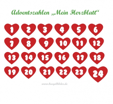 Advents-Zahlen 