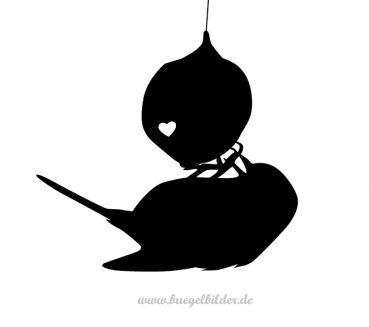 Meise am Futterknödel II