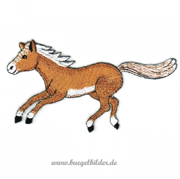 Springendes Pferd zum Aufbügeln