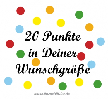 Punkte zum Aufbügeln aus Velours