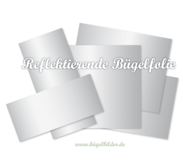 Reflektierende Bügelfolie zum Aufbügeln