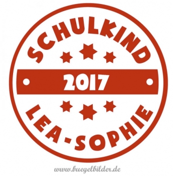 Schulkind – großer Button