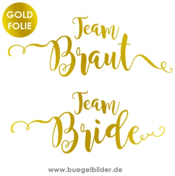 Team Braut/Bride in Gold