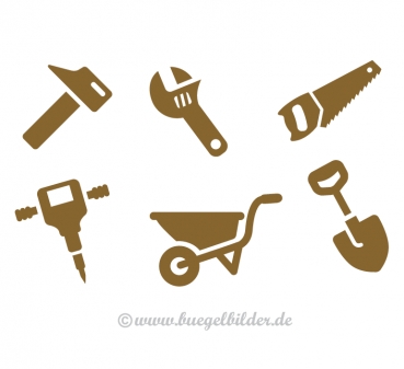 6-er Set Werkzeuge I