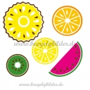 Aufbügler: Obst und leckeren Farben zum Aufbügeln