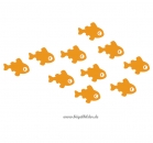 Fisch zum Aufbügeln aus Velours