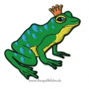 Froschkönig zum Aufbügeln