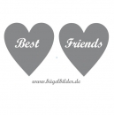 Freunde-Herzen-Set "Best Friends"