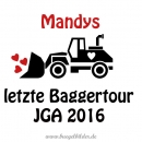 JGA - Letzte Baggertour