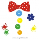 Karneval-Set Clown-Kostüm