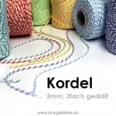 Kordel / Bindfaden 2-farbig