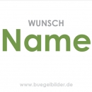 Name in der Schrift "Simple"