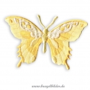 Aufbügler "Großer Schmetterling" Gelb