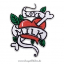 Aufbügler "I Love Milk"
