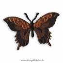 Aufbügler "Großer Schmetterling" Braun