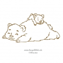Mama-Bär liebt Bärchen