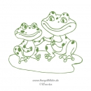 Mama-Frosch liebt Fröschlein