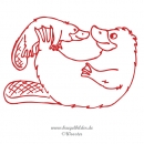 Mama-Schnabeltier liebt Schnabeltierchen