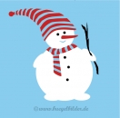 Lustiger Schneemann
