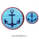 Aufbügler "2 Anker"