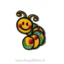 Aufbügler "Kleine gelbe Raupe"