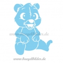 Aufbügler Bär aus Velours